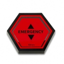 【グッズ-マグネット】EVANGELION ハニカムブロックマグネット EMERGENCYの画像