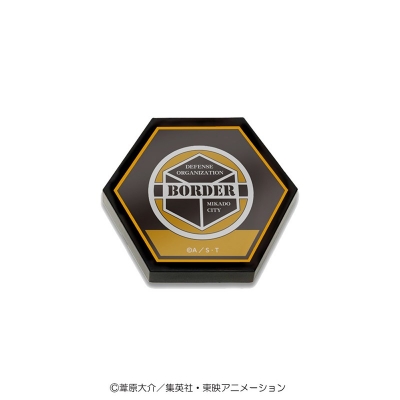 【グッズ-マグネット】ワールドトリガー ハニカムブロックマグネット ボーダー