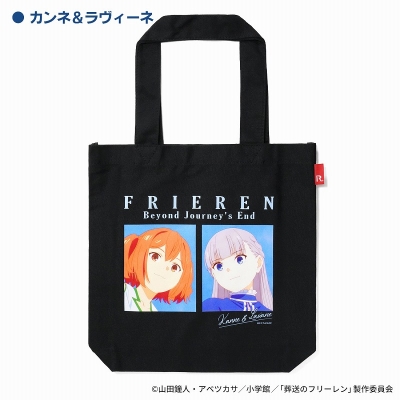 【グッズ-バッグ】葬送のフリーレン アート ROOTOTEコラボトートバッグ カンネ&ラヴィーネ【アクロス】