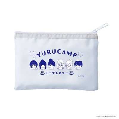【グッズ-ポーチ】『ゆるキャン△ SEASON3』 温泉メッシュポーチ【アクロス】