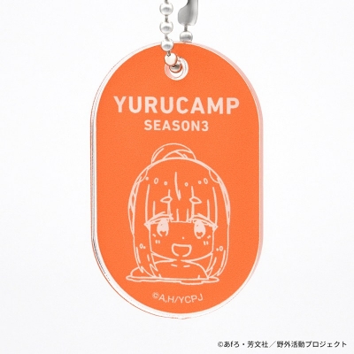 【グッズ-キーホルダー】『ゆるキャン△ SEASON3』 温泉アクリルキーホルダー 千明【アクロス】