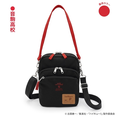 【グッズ-バッグ】ハイキュー!! anelloGRANDE コラボ ミニショルダーバッグ 音駒高校【アクロス】