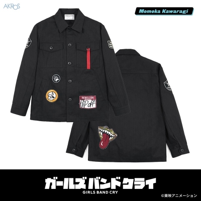 【グッズ-ジャンパー・コート】アニメ『ガールズバンドクライ』 桃香のジャケット XL【アクロス】