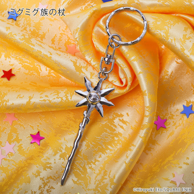 【グッズ-キーホルダー】魔法陣グルグル 伝説の武器メタルキーホルダー ミグミグ族の杖【再販】