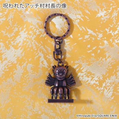 【グッズ-キーホルダー】魔法陣グルグル 伝説の武器メタルキーホルダー 呪われたアッチ村村長の像