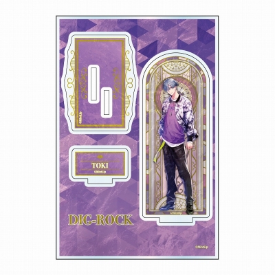 【グッズ-スタンドポップ】DIG-ROCK ブリリアントグラスアート アクリルスタンドJr. 水川叶希