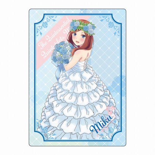 グッズ 下敷き 五等分の花嫁 雑誌 B5下敷き 中野三玖 アニメイト