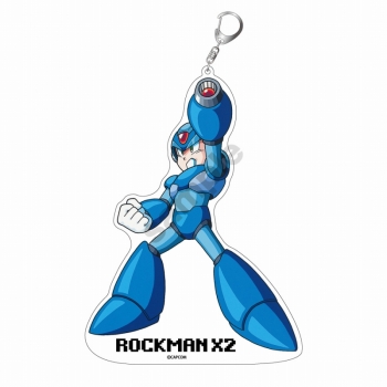 グッズ-キーホルダー】ロックマン アクリルキーホルダーBIG エックス 