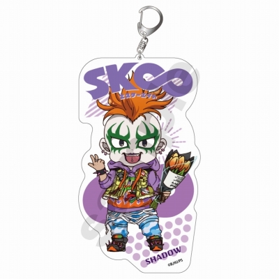 【グッズ-キーホルダー】SK∞ エスケーエイト ぽぷきゃら ストリート アクリルキーホルダーBIG vol.2 シャドウ