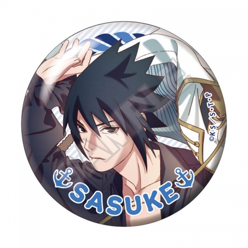 グッズ-バッチ】NARUTO -ナルト- 疾風伝 マリンルック 缶バッジ  