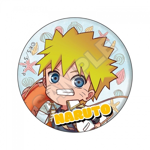 グッズ-バッチ】NARUTO -ナルト- 疾風伝 petitry マリンルック 缶 