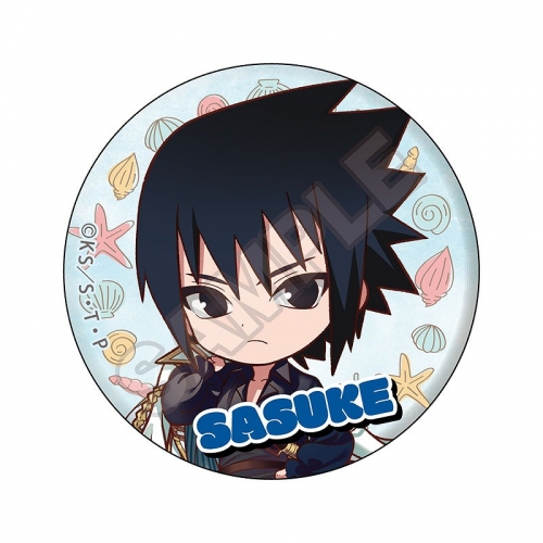 グッズ-バッチ】NARUTO -ナルト- 疾風伝 petitry マリンルック 缶  