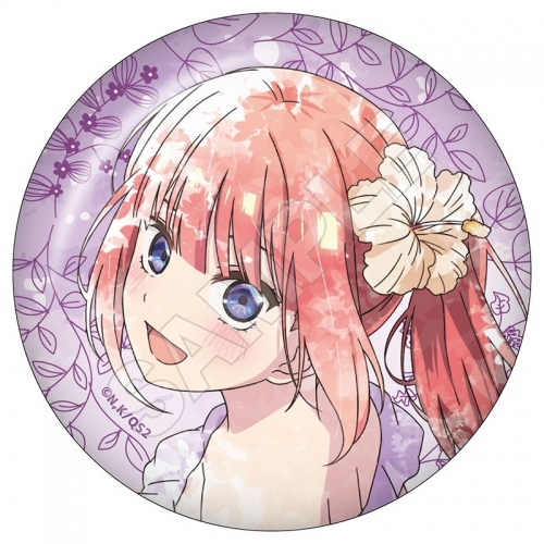 グッズ-バッチ】「五等分の花嫁＊」 缶バッジ こもれびアート 中野二乃  