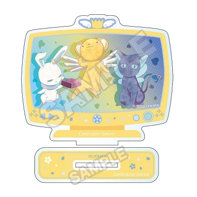 【グッズ-スタンドポップ】カードキャプターさくら クリアカード編 Jewel Flash vol.2 アクリルスタンド ケロちゃん&スッピー&モモ