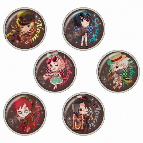 グッズ-バッチ】NARUTO -ナルト- 疾風伝 ロカビリーファッション 缶 