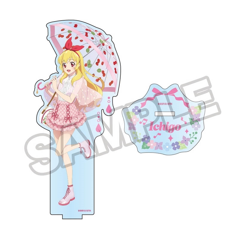 【グッズ-スタンドポップ】アイカツ！ 10th STORY ～未来へのSTARWAY～ 雨の日 アクリルスタンド 星宮いちご