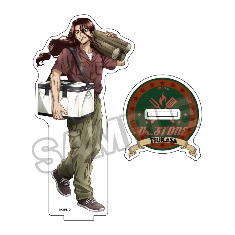 【グッズ-スタンドポップ】Dr.STONE バーベキュー アクリルスタンド 獅子王司