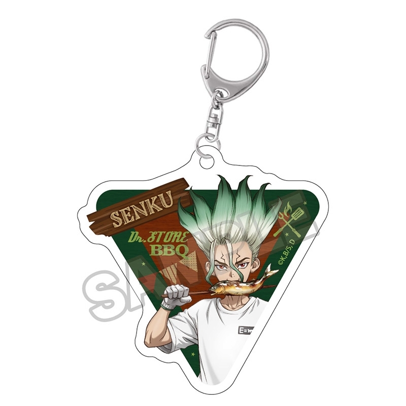 【グッズ-キーホルダー】Dr.STONE バーベキュー アクリルキーチェーン 石神千空
