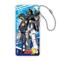 【グッズ-キーホルダー】新機動戦記ガンダムW 場面写 ドミテリアキーチェーンJr. デュオ&ガンダムデスサイズの画像