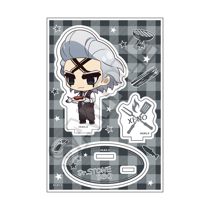 【グッズ-スタンドポップ】Dr.STONE ちびっつ！ バーベキュー アクリルスタンドJr. Dr.ゼノ