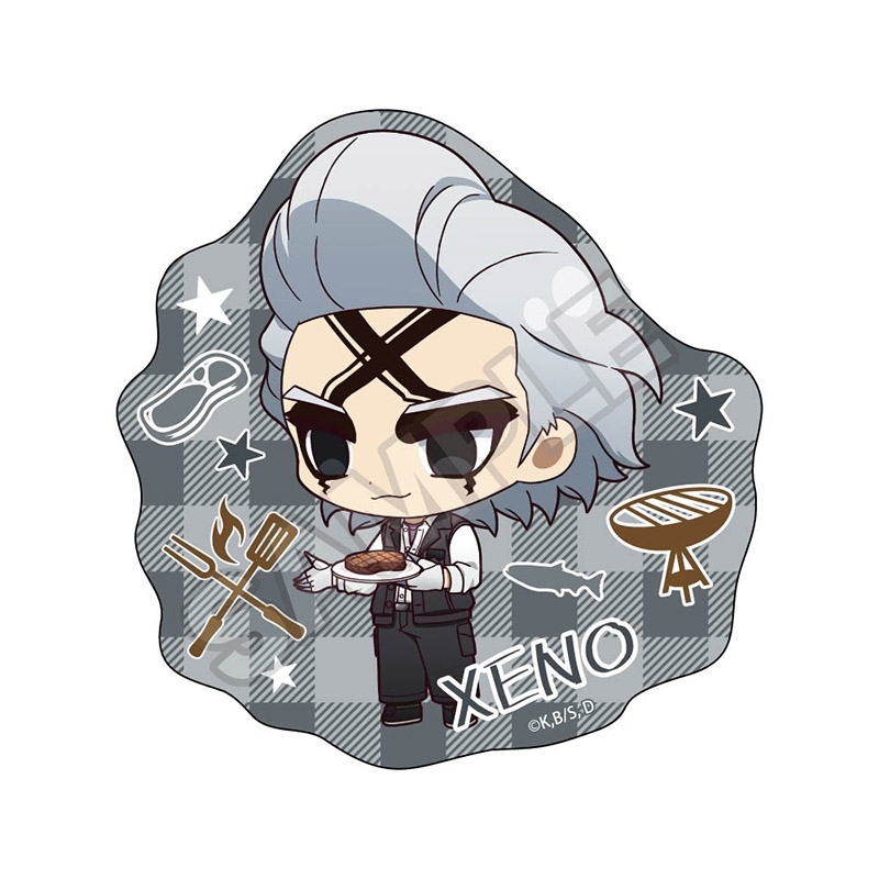 【グッズ-ステッカー】Dr.STONE ちびっつ！ バーベキュー ステッカー Dr.ゼノ