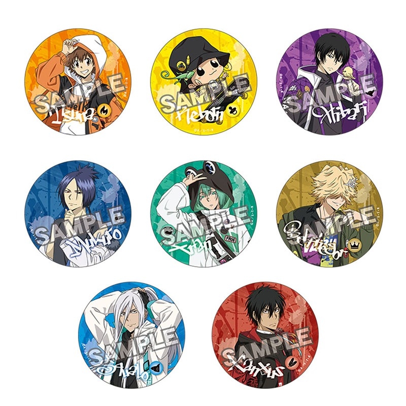 【グッズ-バッチ】家庭教師ヒットマンREBORN! ストリートファッション 缶バッジ【アニメイト先行販売】