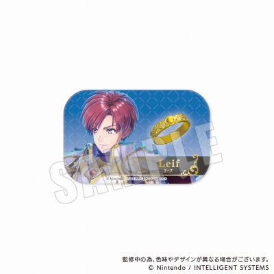 【グッズ-バッチ】ファイアーエムブレム エンゲージ スクエアカンバッジ 47.紋章士リーフ【再販】