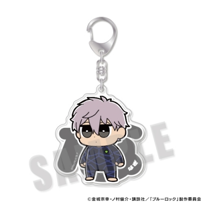 【グッズ-キーホルダー】ブルーロック ぶるーろっく ぶくぶ アクリルキーホルダー 05.凪誠士郎【再販】