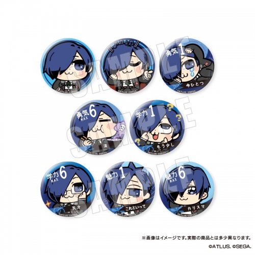 グッズ-バッチ】ペルソナ3 リロード 主人公×ぶくぶ カンバッジ 