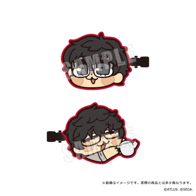【グッズ-ヘアバンド】ペルソナ5 ザ・ロイヤル 主人公×ぶくぶ 前髪クリップセット 04.器用さ