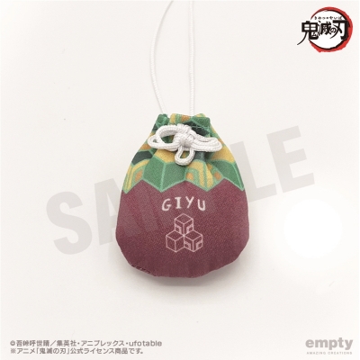 【グッズ-ストラップ】鬼滅の刃 お守り風根付 07.冨岡義勇