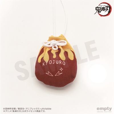 【グッズ-ストラップ】鬼滅の刃 お守り風根付 09.煉獄杏寿郎