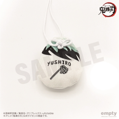 【グッズ-ストラップ】鬼滅の刃 お守り風根付 18.愈史郎