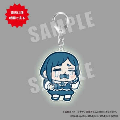 【グッズ-キーホルダー】都市伝説解体センター ×ぶくぶ おおきめアクリルキーホルダー 04.福来あざみ べそべそ