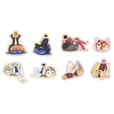 【グッズ-ステッカー】ハイキュー!! 描き下ろしトレーディングステッカー JF2024 Ver. 【全8種】