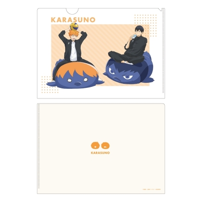 【グッズ-クリアファイル】ハイキュー!! 描き下ろしクリアファイル 烏野高校 JF2024 Ver.