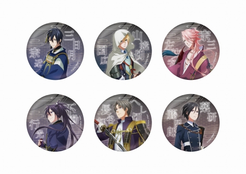 グッズ-バッチ】刀剣乱舞 廻 ティザービジュアル缶バッジ へし切長谷部 