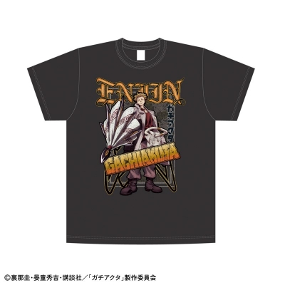 【グッズ-Tシャツ】TVアニメ「ガチアクタ」 アニメ化記念 ヴィンテージ加工風Tシャツ XL(エンジン)