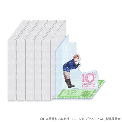 【グッズ-ブックエンド】ミュージカル「ヘタリア」 10th Anniversaryアクリルブックエンド イタリア