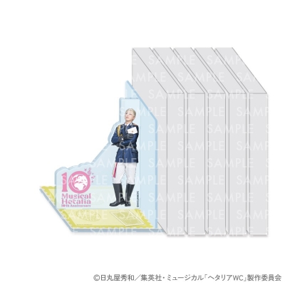 【グッズ-ブックエンド】ミュージカル「ヘタリア」 10th Anniversaryアクリルブックエンド ドイツ