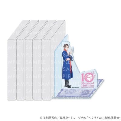 【グッズ-ブックエンド】ミュージカル「ヘタリア」 10th Anniversaryアクリルブックエンド オーストリア
