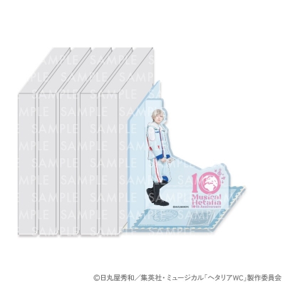 【グッズ-ブックエンド】ミュージカル「ヘタリア」 10th Anniversaryアクリルブックエンド アイスランド