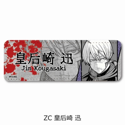 【グッズ-バッチ】桃源暗鬼 レザーバッジ (ロング) ZC (皇后崎 迅)【アニメイト限定】