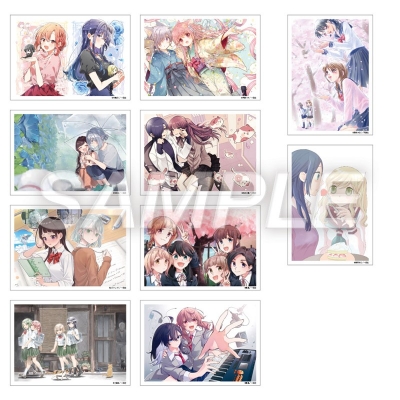 【グッズ-ポストカード】百合姫20周年展 ポストカードセットC【全10種】