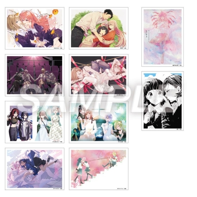 【グッズ-ポストカード】百合姫20周年展 ポストカードセットD【全10種】