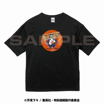 【グッズ-Tシャツ】呪術廻戦 半袖TシャツA(ブラック) 虎杖 悠仁 L