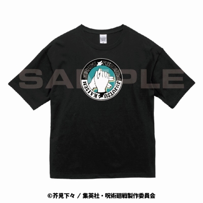 【グッズ-Tシャツ】呪術廻戦 半袖TシャツA(ブラック) 伏黒 恵 M