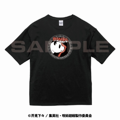 【グッズ-Tシャツ】呪術廻戦 半袖TシャツA(ブラック) パンダ M
