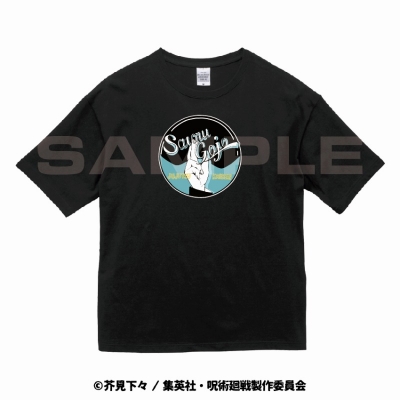 【グッズ-Tシャツ】呪術廻戦 半袖TシャツA(ブラック) 五条 悟 S