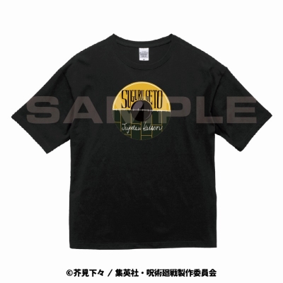 【グッズ-Tシャツ】呪術廻戦 半袖TシャツA(ブラック) 夏油 傑 S